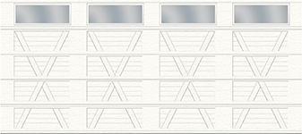 X Layout, 4-Slat Base - 4 bays
